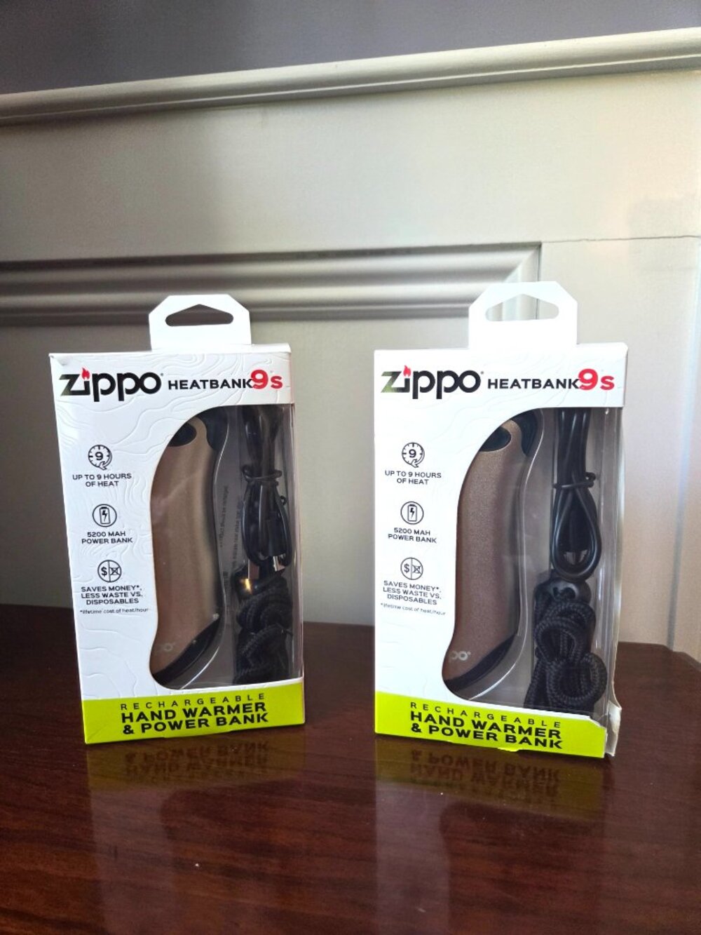 ZIPPO HEATBANK 9s Rechargable Hand Warmer & Power Bank